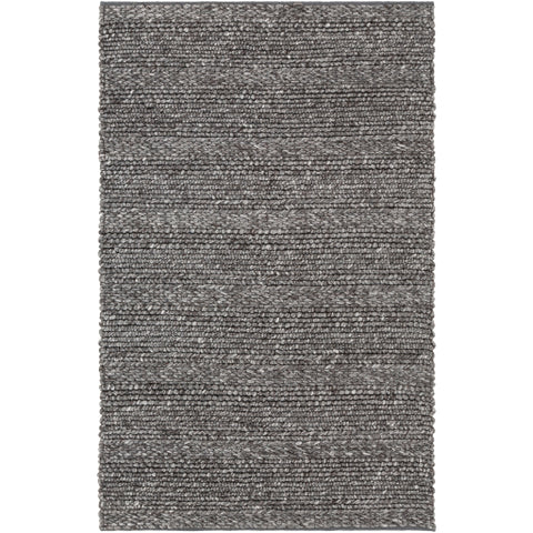 Image of Surya Tahoe Modern Charcoal, Medium Gray, White Rugs TAH-3707