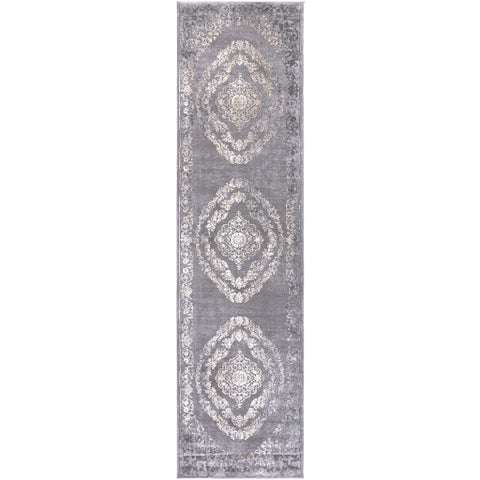 Image of Surya Tibetan Traditional Medium Gray, Charcoal, Cream, Khaki Rugs TBT-2301