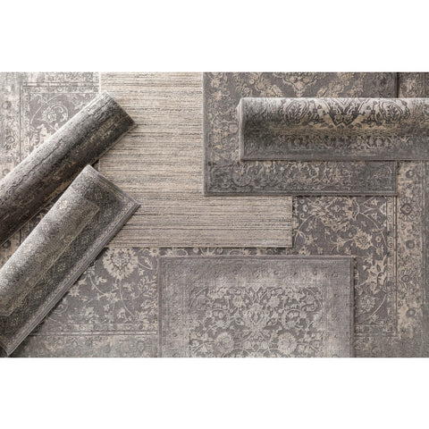 Image of Surya Tibetan Modern Taupe, Medium Gray, Charcoal Rugs TBT-2305