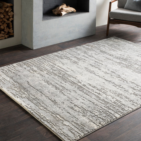 Image of Surya Tibetan Modern Taupe, Medium Gray, Charcoal Rugs TBT-2305