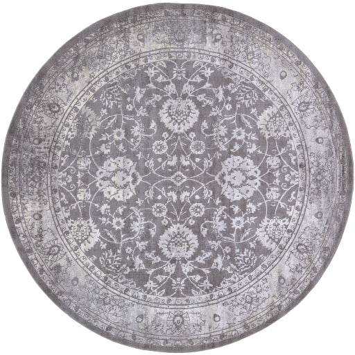 Surya Tibetan Traditional Medium Gray, Ivory, Taupe, Charcoal Rugs TBT-2309