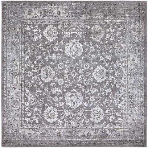 Image of Surya Tibetan Traditional Medium Gray, Ivory, Taupe, Charcoal Rugs TBT-2309