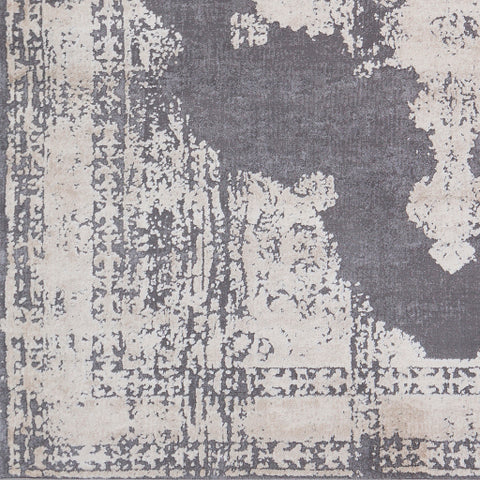 Image of Surya Tibetan Traditional Medium Gray, Charcoal, Cream, Khaki Rugs TBT-2310