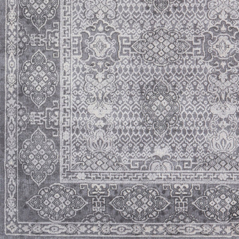Image of Surya Tibetan Traditional Taupe, Medium Gray, Ivory Rugs TBT-2311