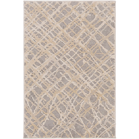 Image of Surya Tibetan Modern Charcoal, Taupe, Khaki, Medium Gray, Cream Rugs TBT-2316