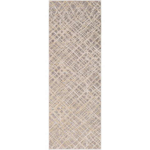 Image of Surya Tibetan Modern Charcoal, Taupe, Khaki, Medium Gray, Cream Rugs TBT-2316