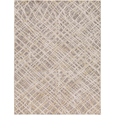 Image of Surya Tibetan Modern Charcoal, Taupe, Khaki, Medium Gray, Cream Rugs TBT-2316