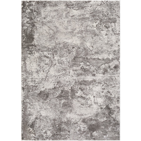 Image of Surya Tibetan Modern Medium Gray, Charcoal, Light Gray, White Rugs TBT-2320