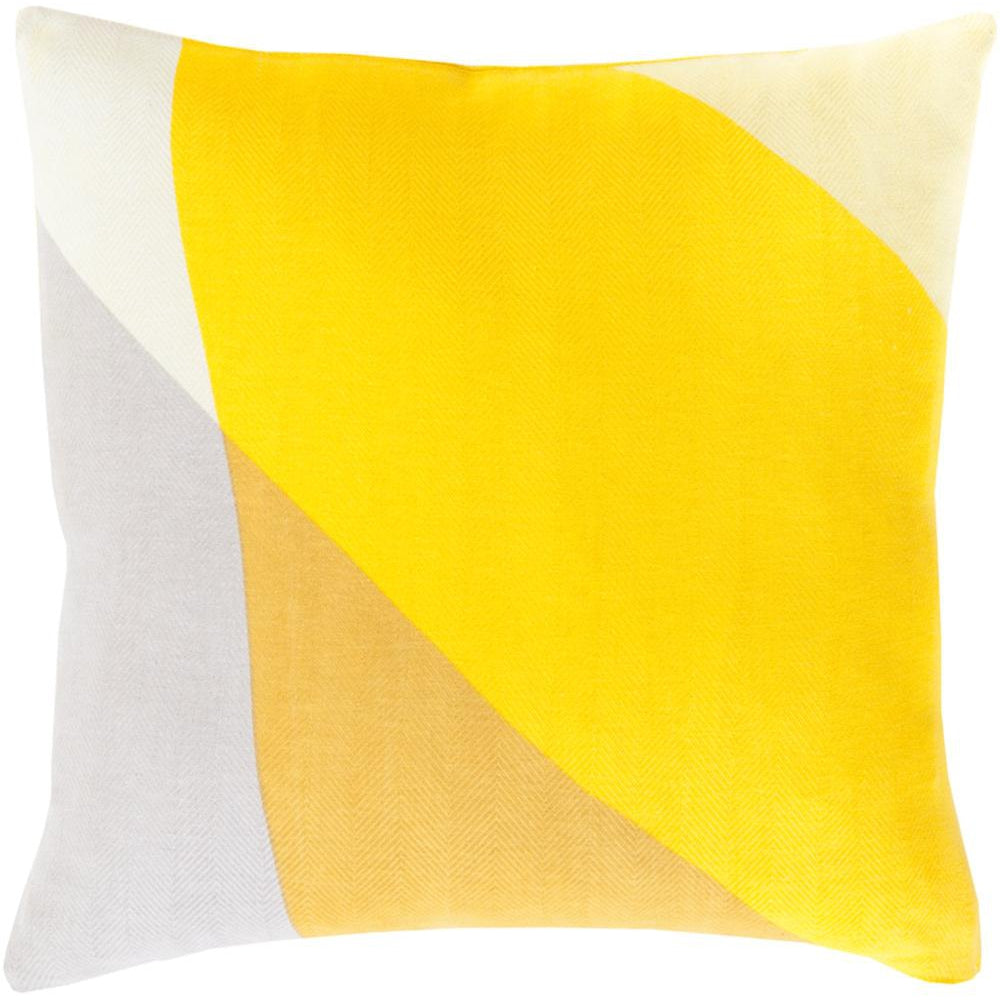 Surya Teori Modern Bright Yellow, Mustard, Pear, Light Gray Pillow Kit TO-008-Wanderlust Rugs