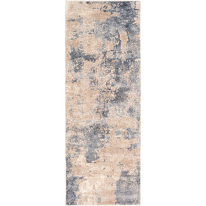 Surya Venice Modern Denim, Pale Blue, Camel, Light Gray, Ivory Rugs VNE-2303