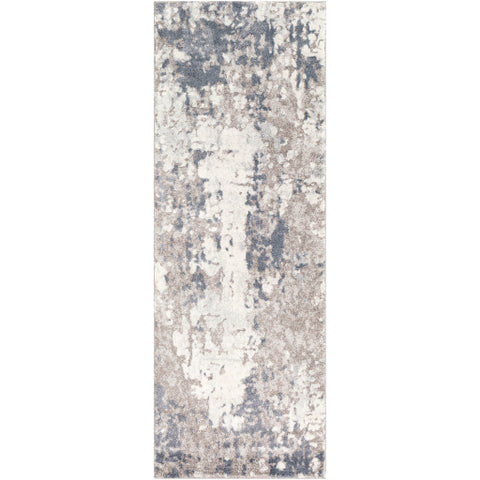 Image of Surya Venice Modern Pale Blue, Denim, Light Gray, Medium Gray, Ivory Rugs VNE-2304