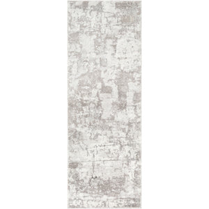 Surya Venice Modern Medium Gray, Light Gray, Ivory, Charcoal Rugs VNE-2305