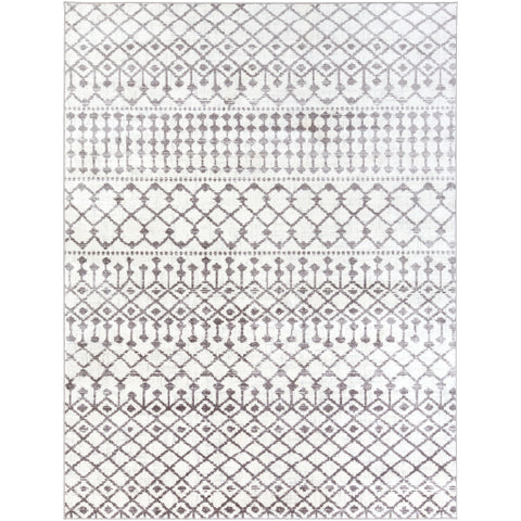 Image of Surya Wanderlust Global Charcoal, Silver Gray, White Rugs WNL-2317