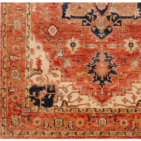 Image of Surya Zeus Traditional Rust, Violet, Khaki, Rose, Olive, Bright Purple, Light Gray, Wheat Rugs ZEU-7805