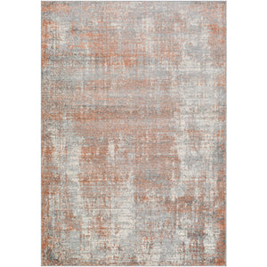 Surya Zermatt Modern Burnt Orange, Camel, Light Gray, Cream, Medium Gray, Charcoal Rugs ZRT-2318