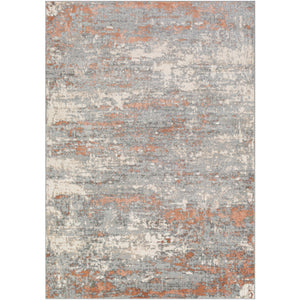 Surya Zermatt Modern Burnt Orange, Camel, Cream, Taupe, Charcoal, Medium Gray Rugs ZRT-2320