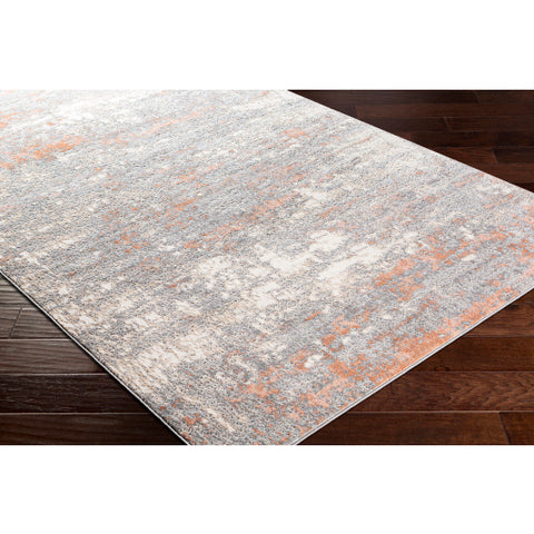 Image of Surya Zermatt Modern Burnt Orange, Camel, Cream, Taupe, Charcoal, Medium Gray Rugs ZRT-2320