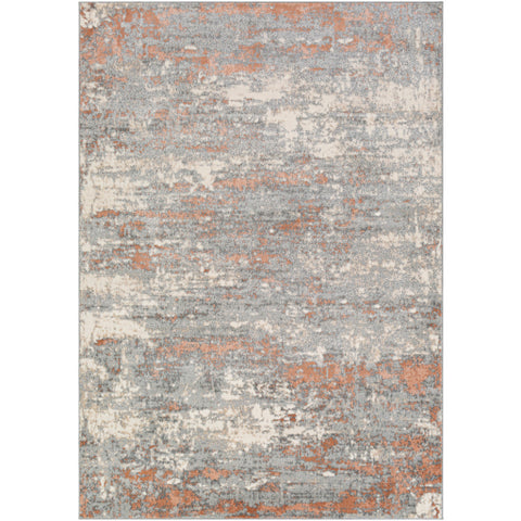 Image of Surya Zermatt Modern Burnt Orange, Camel, Cream, Taupe, Charcoal, Medium Gray Rugs ZRT-2320