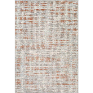 Surya Zermatt Modern Burnt Orange, Camel, Cream, Medium Gray, Charcoal Rugs ZRT-2322