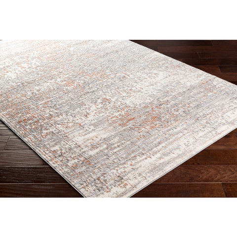 Image of Surya Zermatt Modern Camel, Burnt Orange, Taupe, Cream, Medium Gray, Charcoal Rugs ZRT-2324