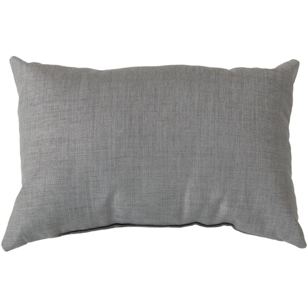Surya Storm Indoor / Outdoor Medium Gray Pillow Cover ZZ-406-Wanderlust Rugs
