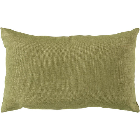 Image of Surya Storm Indoor / Outdoor Grass Green Pillow Cover ZZ-429-Wanderlust Rugs