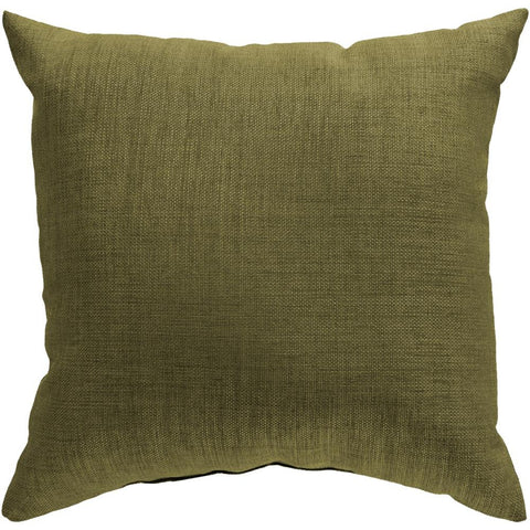 Image of Surya Storm Indoor / Outdoor Grass Green Pillow Cover ZZ-429-Wanderlust Rugs